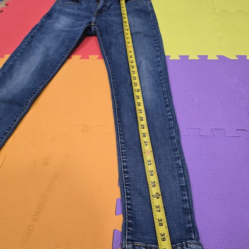 Levi's 512 Slim Taper Mens Blue Jeans W32 L32 Premium Waterless Dark Wash‎